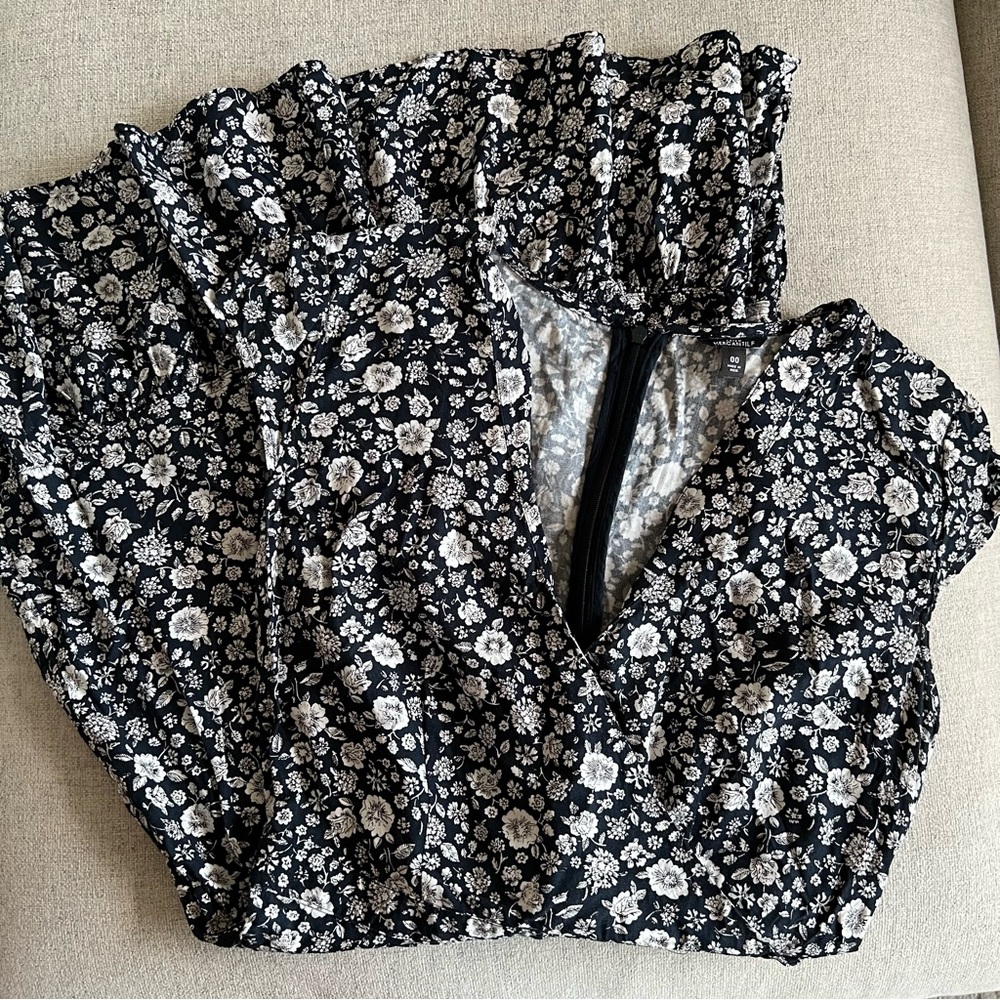 LAST CALL!! J Crew faux wrap floral dress